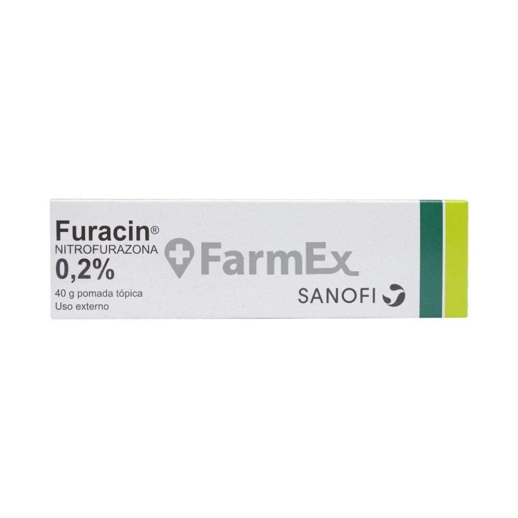Furacin Pomada Tópica 0,2 % x 40 g Farmex-BanMedica-Persistente